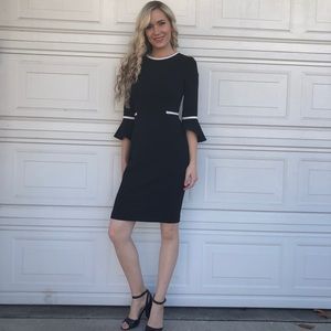 Calvin Klein dress black and white